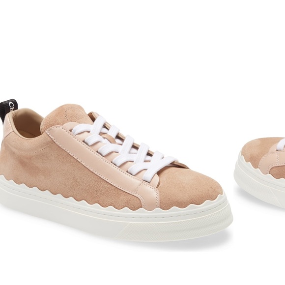 chloe platform sneakers